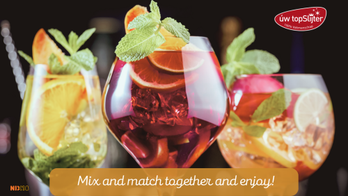 Cocktail en mixdranken - nazomeren - uw topSlijter nb (Facebook-omslagfoto)